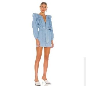 Free People Imogene denim dress (women sz M)